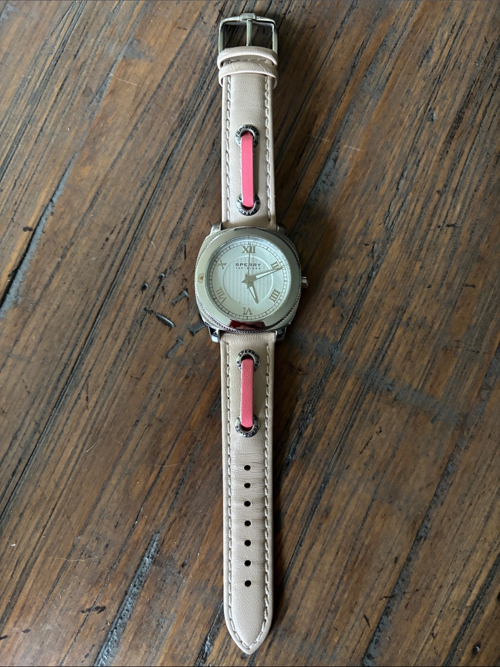 Sperry Top Sider genuine leather watch
